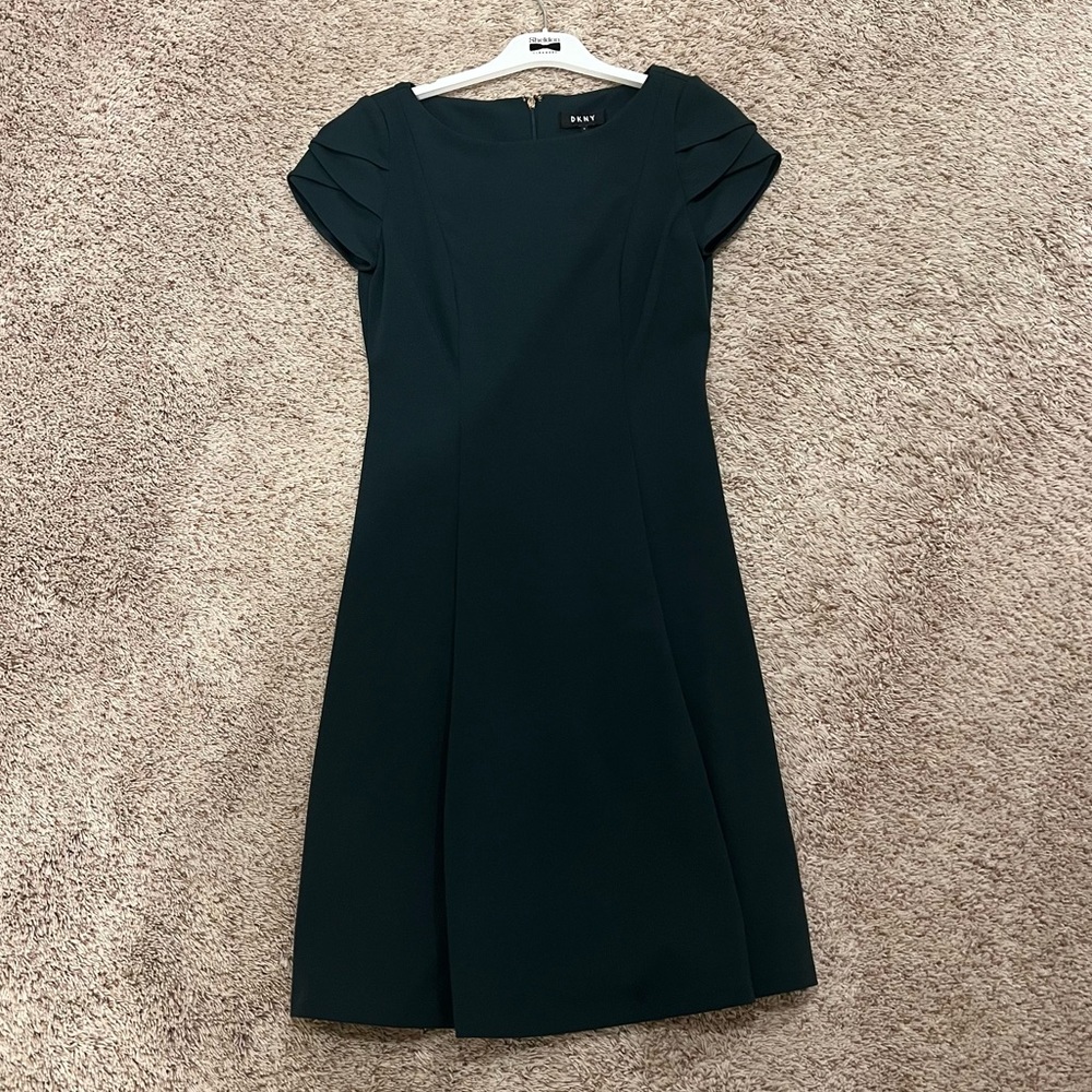 DKNY emerald green women’s dress